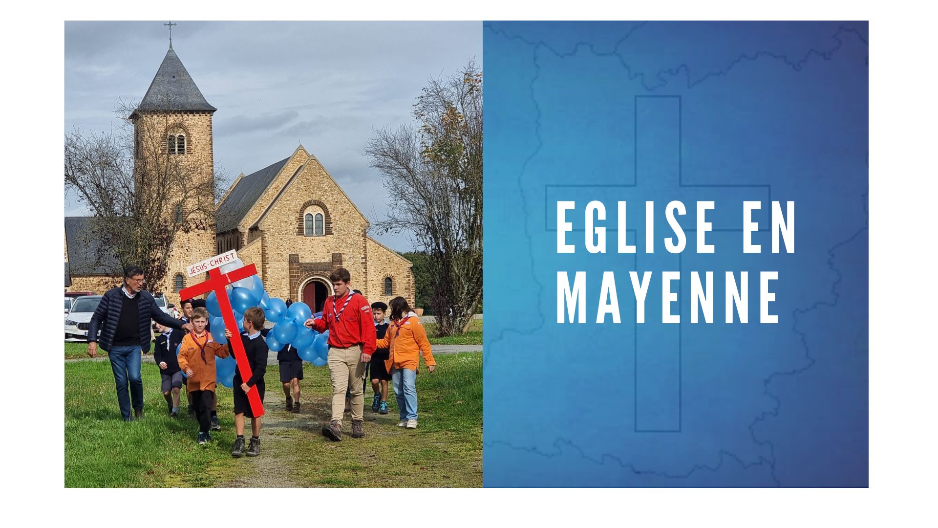 Image mise en avant, Église en Mayenne