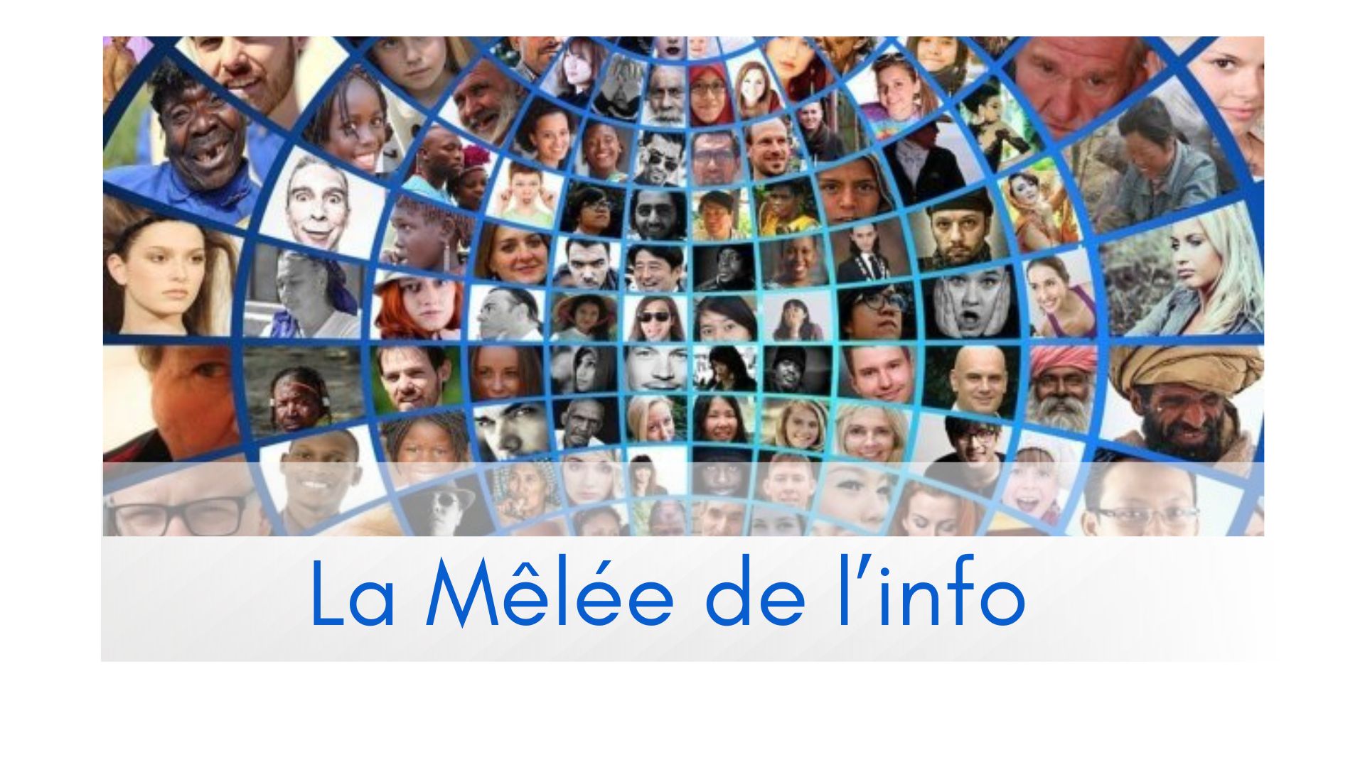 Image mise en avant, La mêlée de l’info