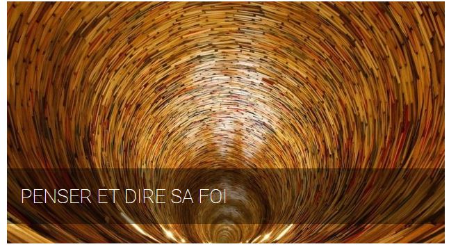 Image mise en avant, Penser et dire sa foi