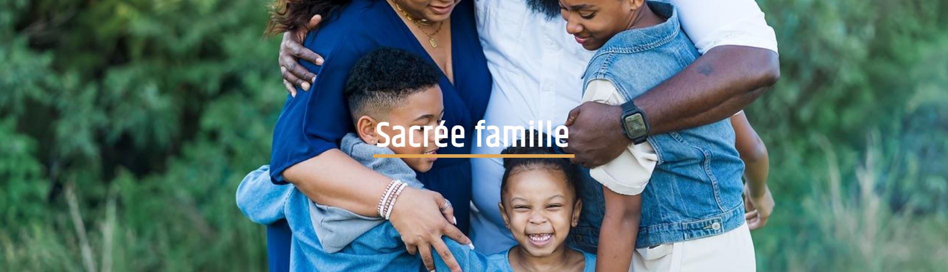 Image mise en avant, Sacrée famille