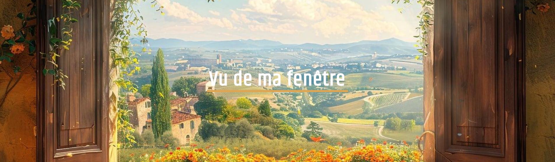 Image mise en avant, Vu de ma fenêtre