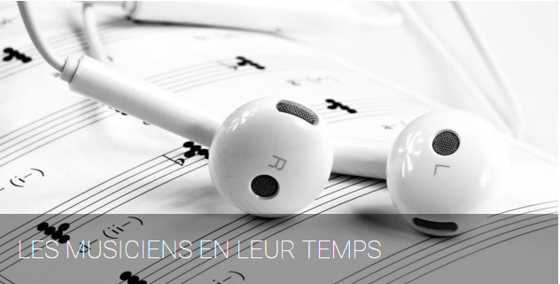 Image mise en avant, Les musiciens en leurs temps